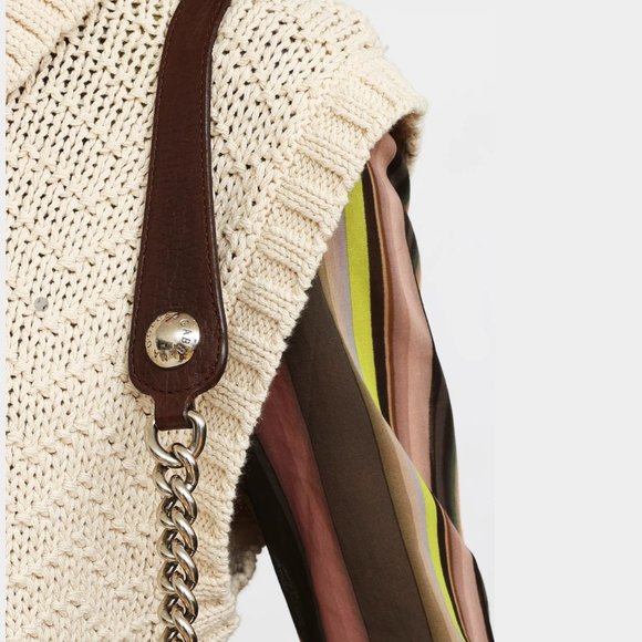 Dolce & Gabbana Brown Suede Miss Loop Bag - Picture 5 of 9